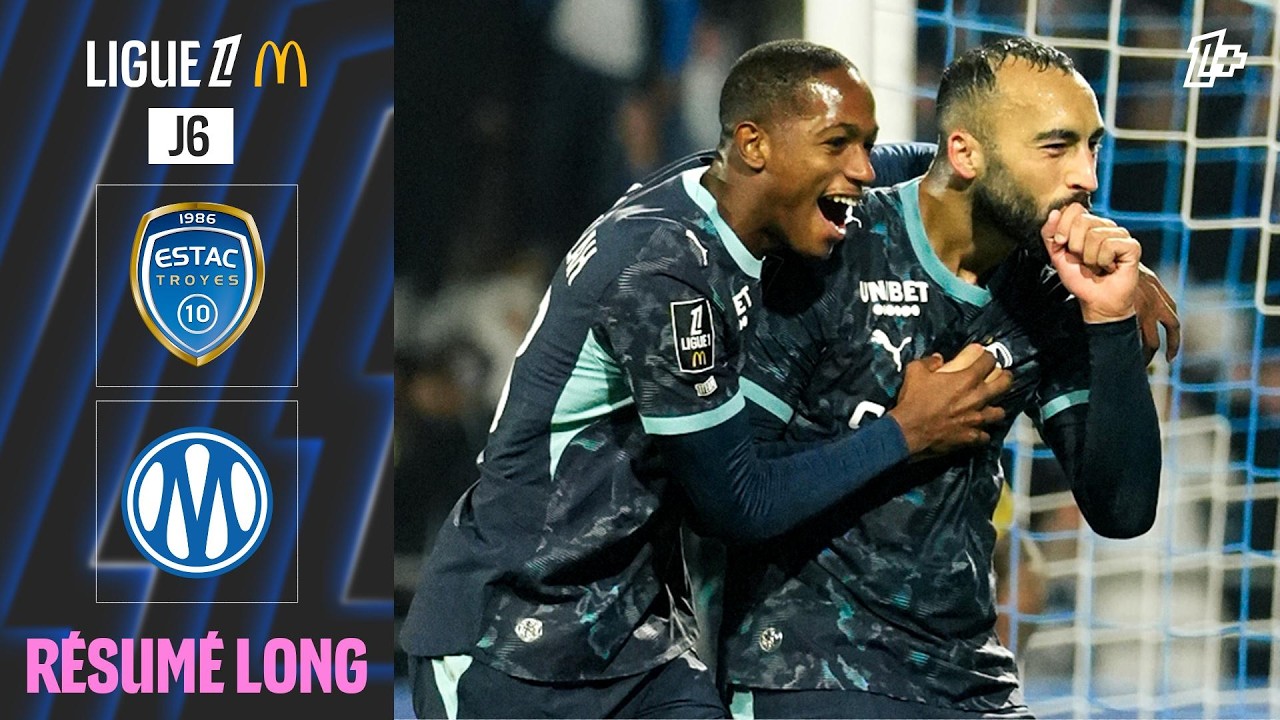 Vidéo - La défaite de l'ESTAC face à l'OM en images (J6)