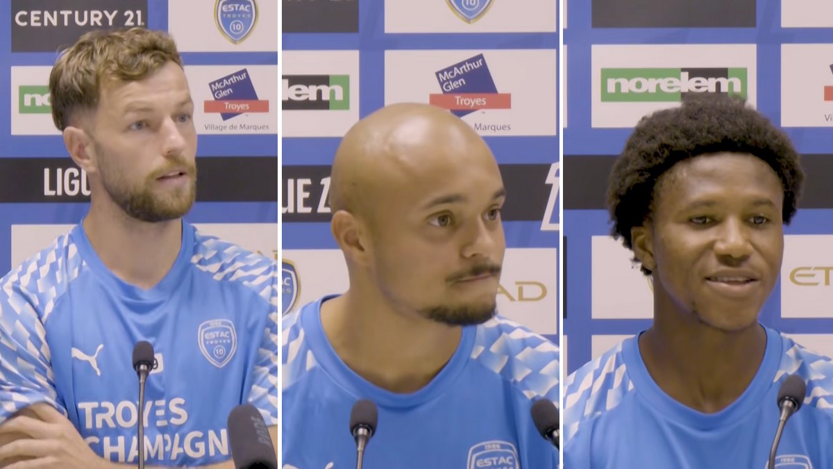Le Douaron, Nkada et Dermane présentés à la presse