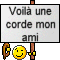 voila une corde :corde:
